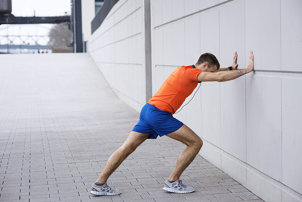 Dynamic Calf Stretching